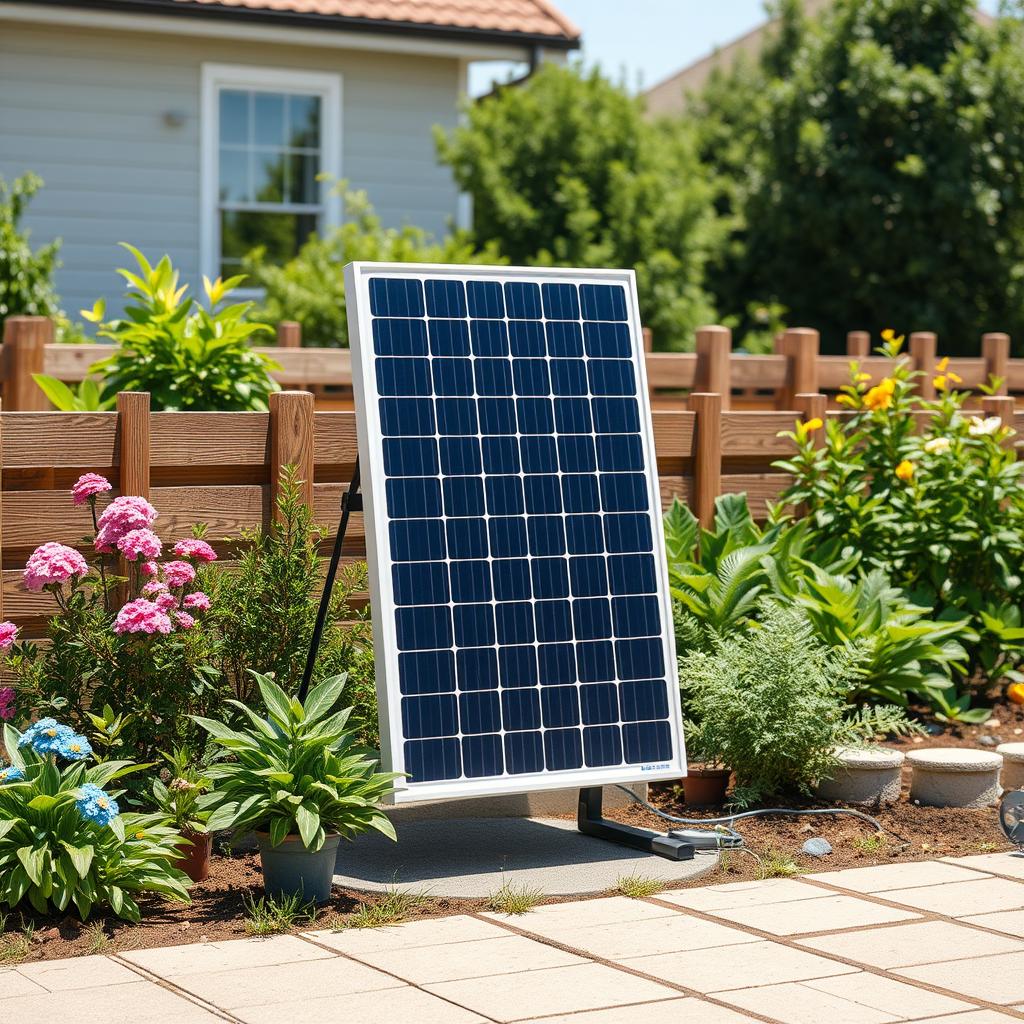 Mini-Solaranlage für den Garten: Neue Möglichkeit zum Strom sparen