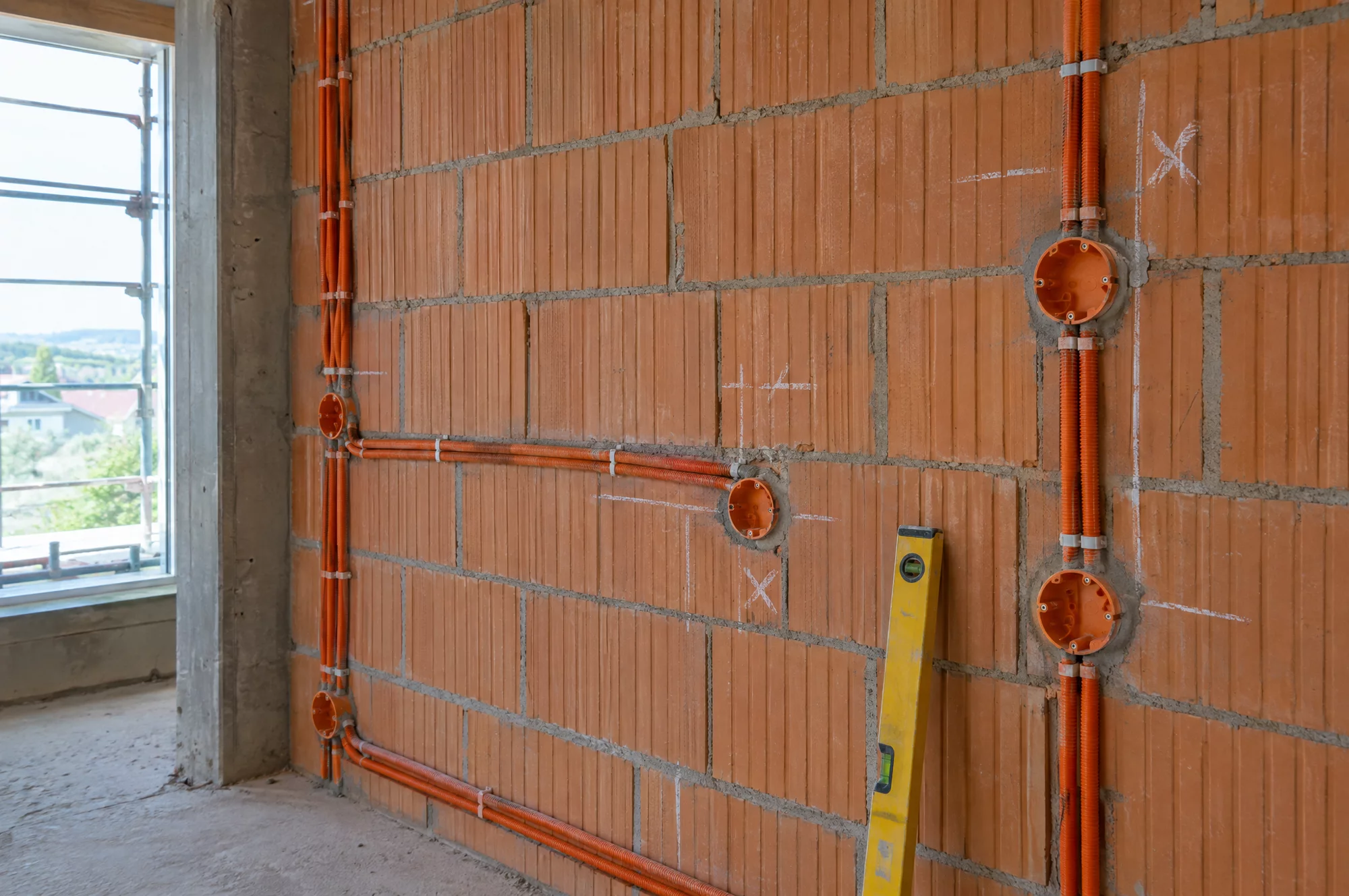 Elektroinstallation im Neubau